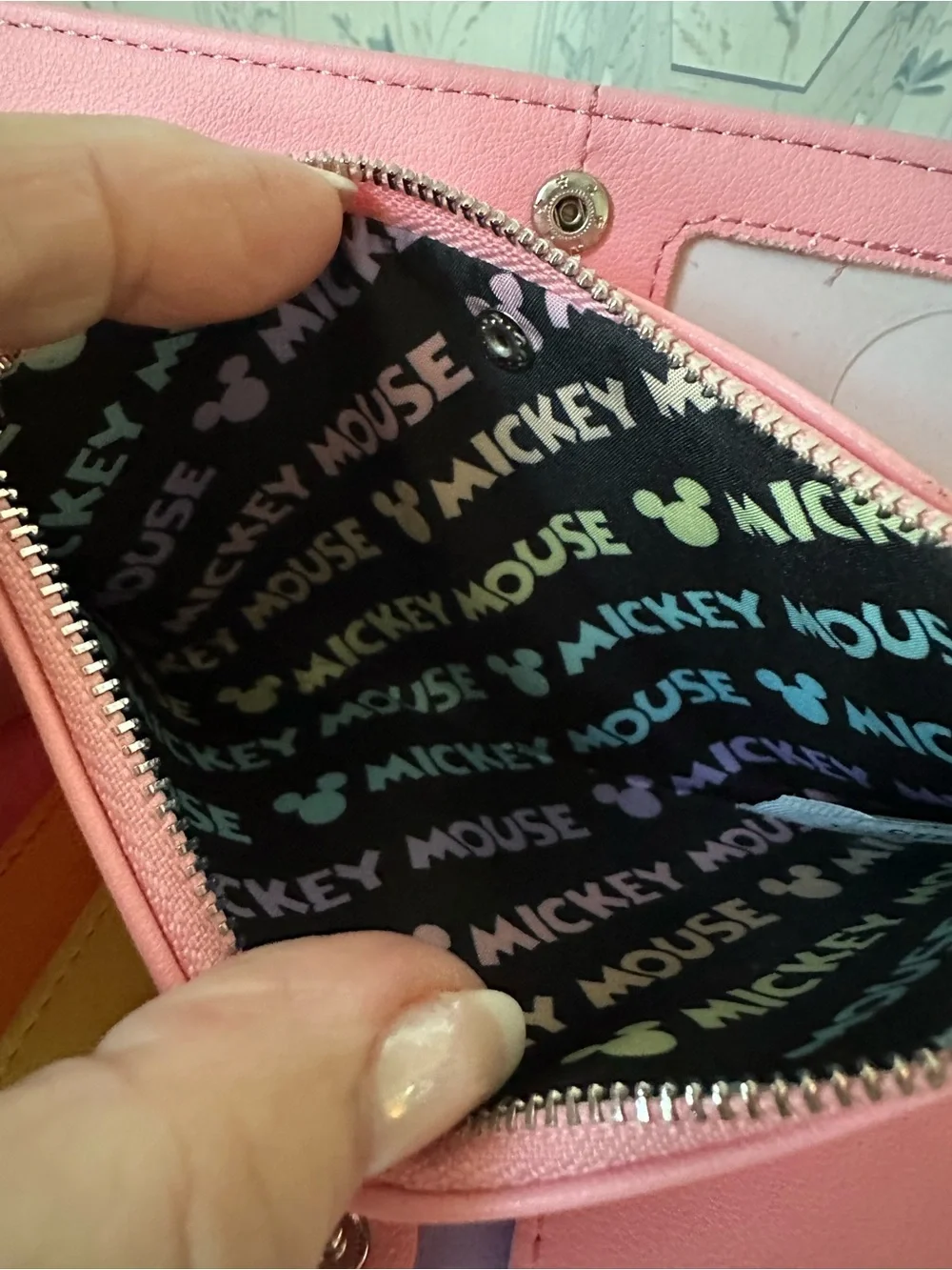 Loungefly Disney Mickey Zip Wallet